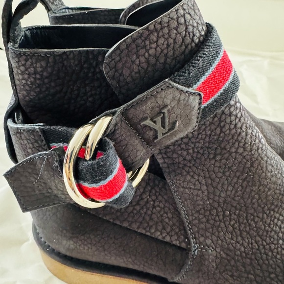 Louis Vuitton Leather Ankle Boots for men size 6 GUC main image 6
